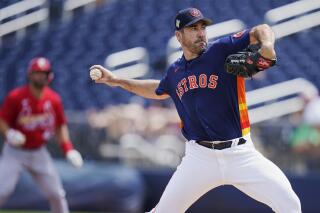 Astros Verlander to start 3rd game of season face Angels AP News
